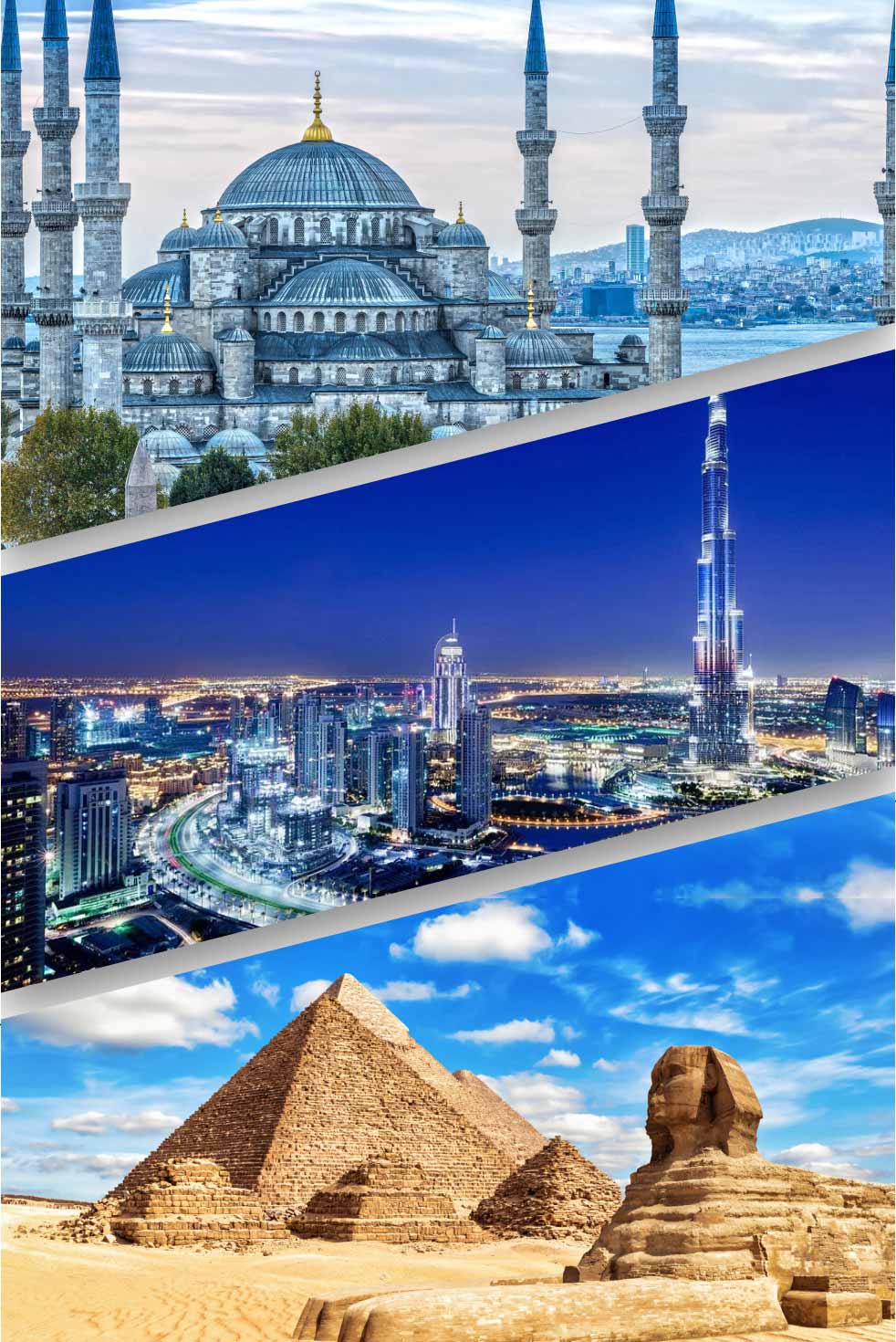 Destinos icónicos con DMC en Medio Oriente: Dubái, Estambul y El Cairo